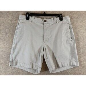 J.Crew Men's 7" Inseam Chino Shorts Khaki Beige Size 32 Cotton Casual